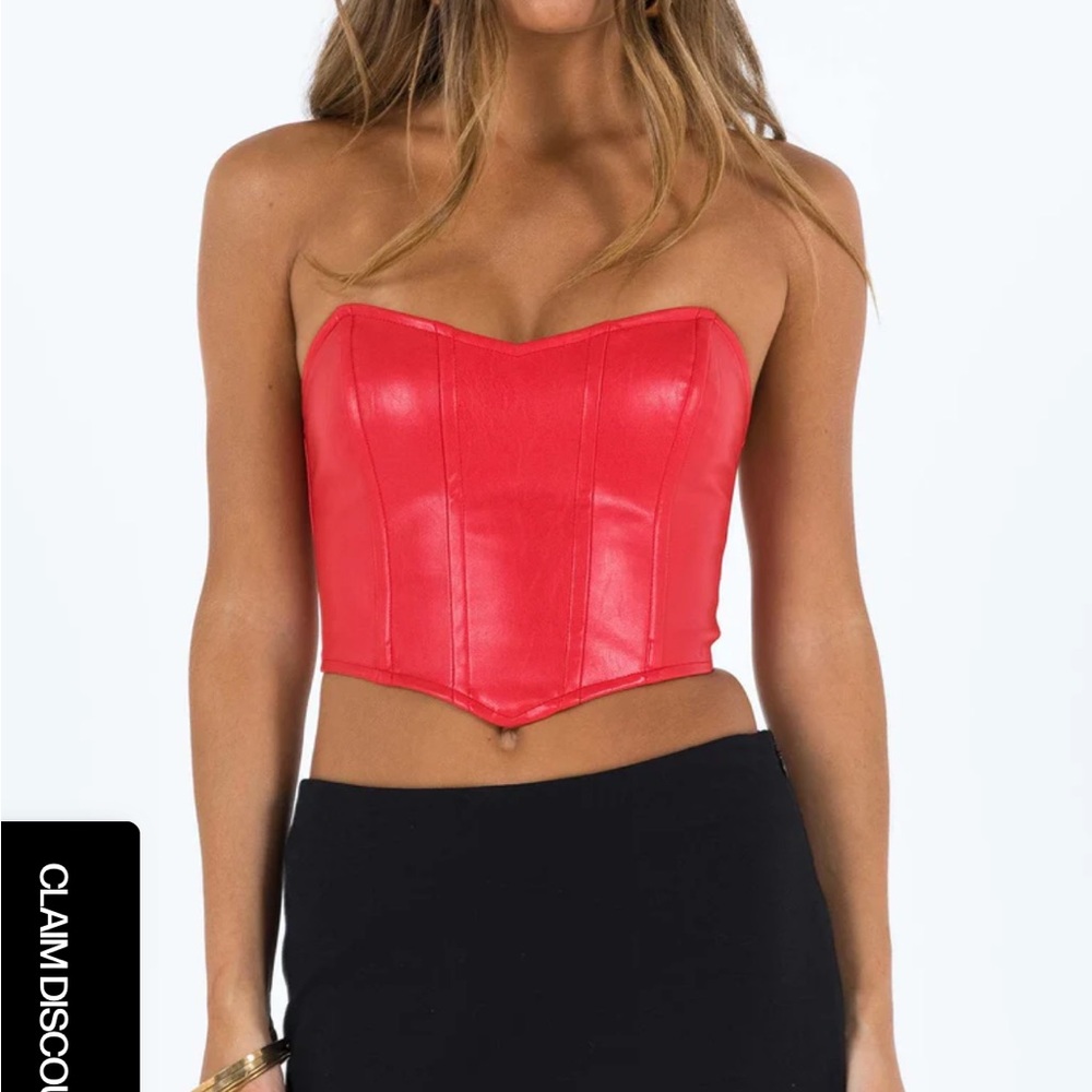 Strapless Corset Top
